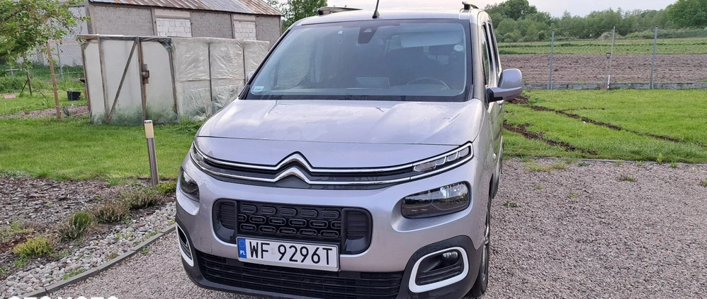 Citroen Berlingo cena 77900 przebieg: 118000, rok produkcji 2019 z Mrocza małe 121